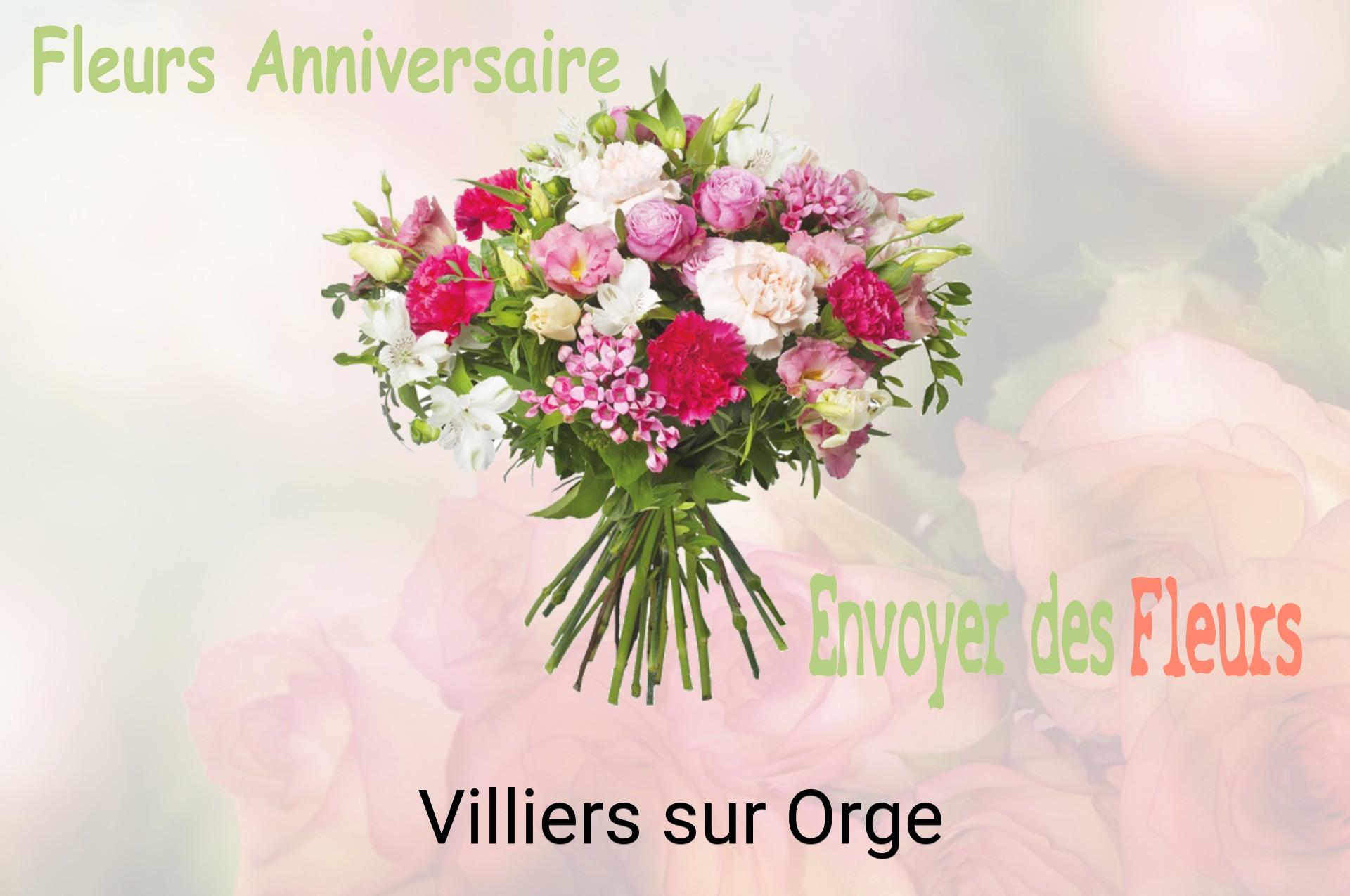 Bouquet de fleurs d’anniversaire livré à Villiers-sur-Orge